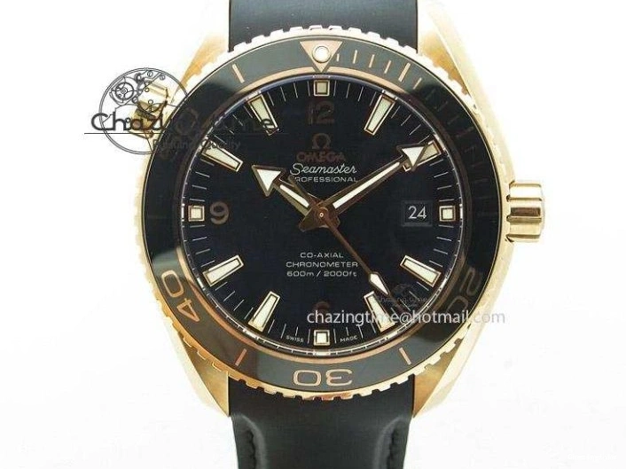 0513 Planet Ocean 43.5mm SS VSF 1:1 Best Edition Green Bezel White Dial on Green Rubber Strap A8900 Super Clone Unisex 7713
